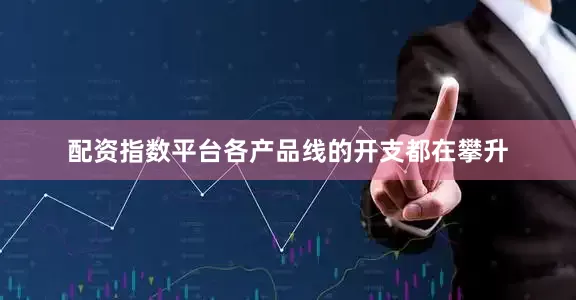 配资指数平台各产品线的开支都在攀升