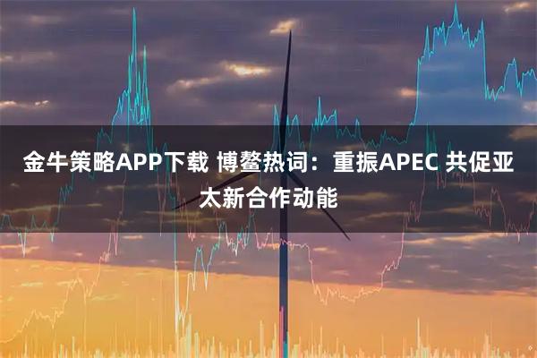 金牛策略APP下载 博鳌热词：重振APEC 共促亚太新合作动能
